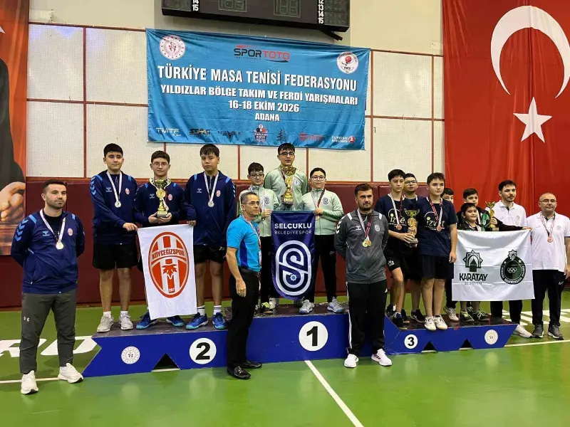 Köyceğizli Masa Tenisi Sporcularından Adana’da Büyük Derece