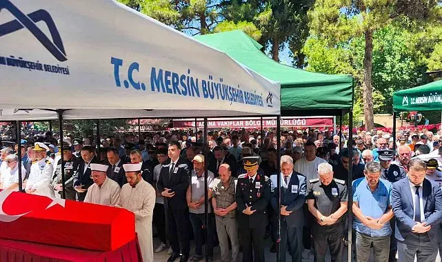 Mersinli şehit Kenan Şahin son yolculuğuna uğurlandı