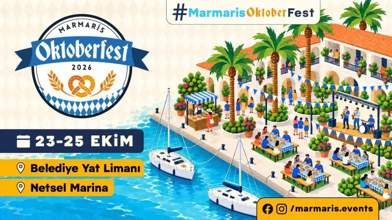 Marmaris Uluslararası Yat Yarışları ile Oktoberfest Coşkusu Başlıyor