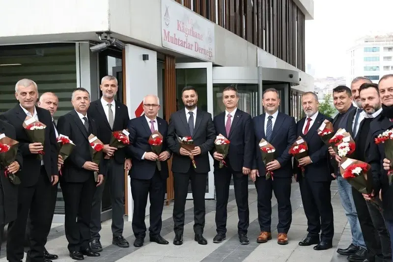 Kağıthane'de Muhtarlar Günü İçin Anlamlı Buluşma Gerçekleştirildi