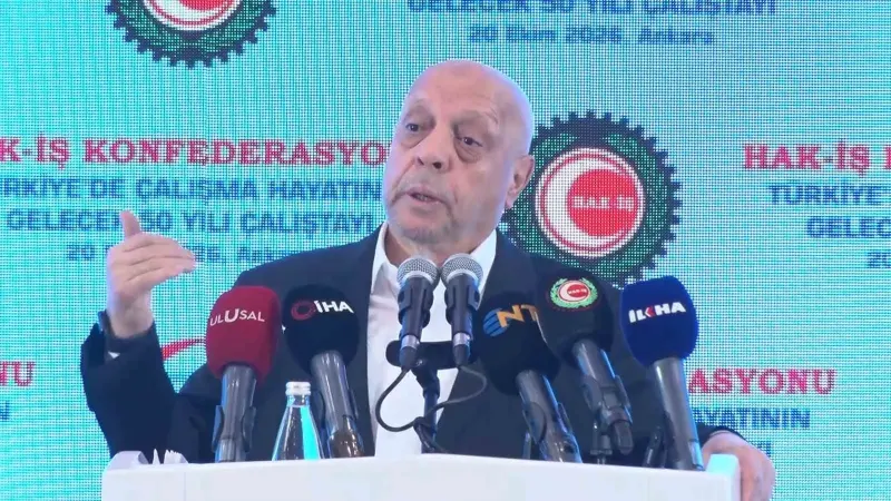 HAK-İŞ’in 51’inci Yıl Çalıştayında Adil Vergi ve Gelecek Vurgusu