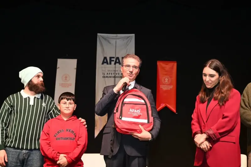 Yahya Kemal Ortaokulu Öğrencilerine Afet Bilinci Eğitimi Verildi