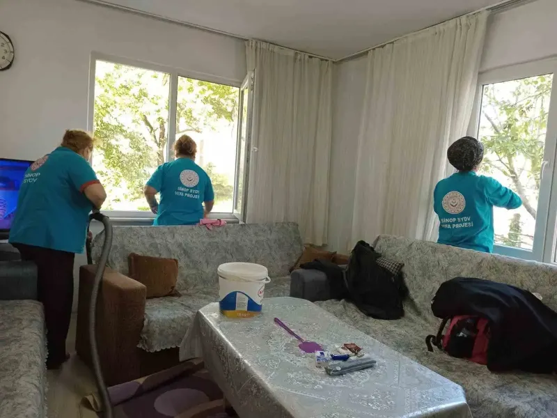 Sinop’ta Yaşlı ve Engelli Vatandaşlara Yönelik Vefa Projesi Sürüyor