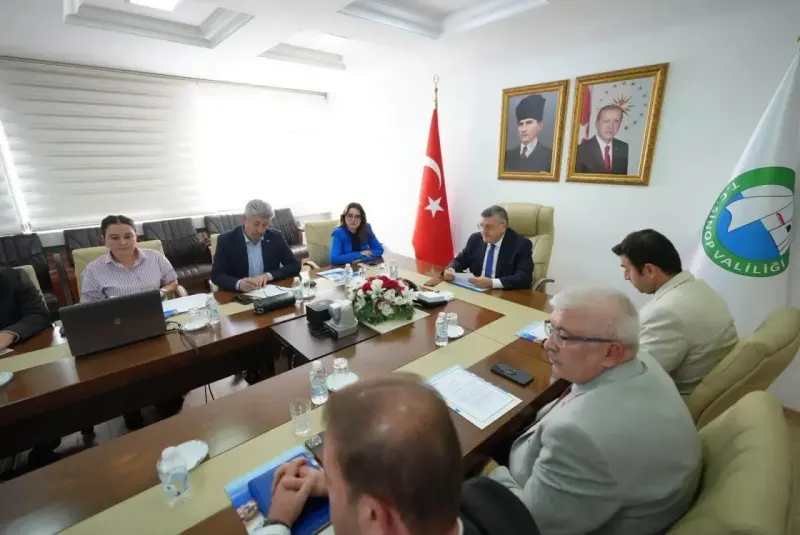 Sinop’ta İstihdamı Artıracak Projeler ve Eğitim Adımları Değerlendirildi