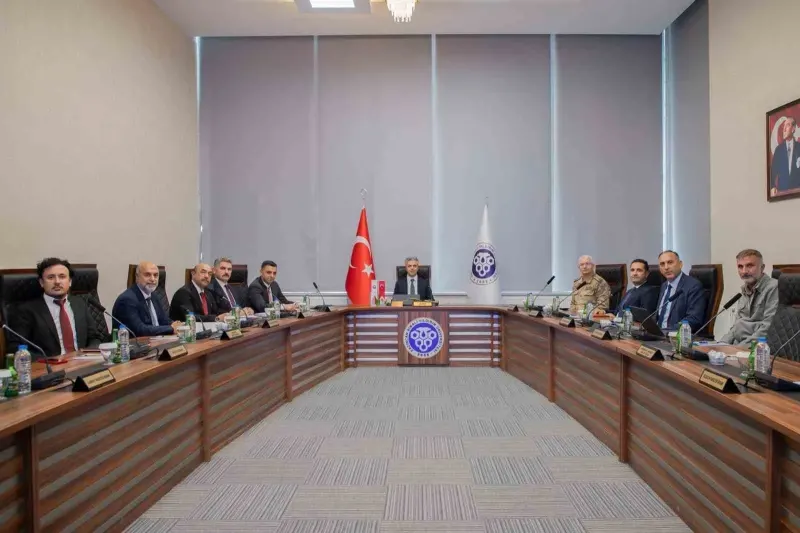 Erzincan'da ÖSYM Sınavları İçin Kritik Koordinasyon Toplantısı Gerçekleştirildi