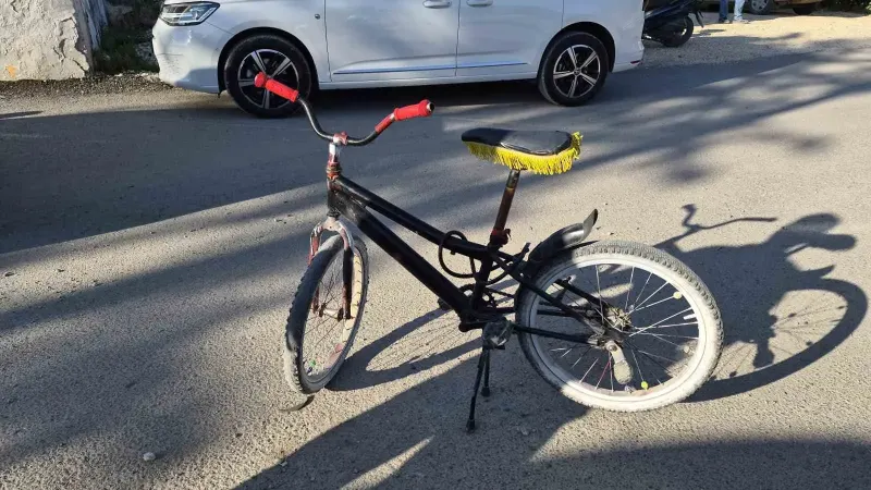 Adıyaman’da Bisikletin Otomobile Çarpması Sonucu Bir Kişi Yaralandı