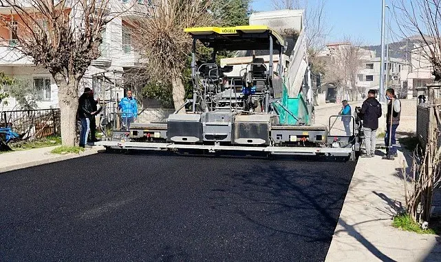 Adıyaman Belediyesi'nden yoğun asfalt mesaisi