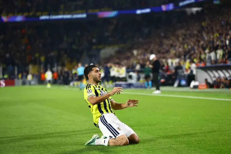 Fenerbahçeli Oğuz Aydın Slavia Prag Karşısında Devler Ligi'ndeki İlk Golünü Attı