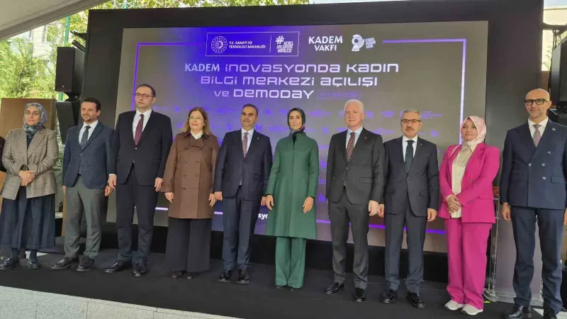 İnovasyonda Kadın Bilgi Merkezi İstanbul'da Törenle Hizmete Girdi