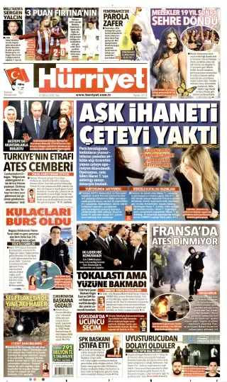 Hürriyet manşeti