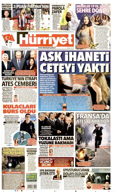 Hürriyet manşeti