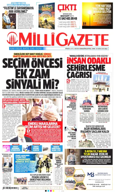 Milli manşeti