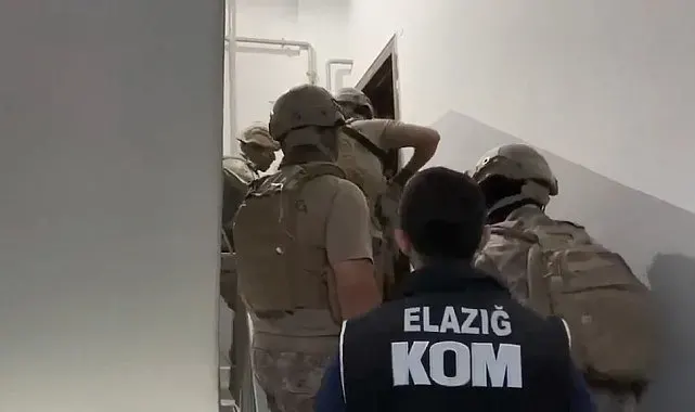 Elazığ merkezli 4 ilde 'Barbaroslar' suç çetesine operasyon: 29 şüpheli yakalandı