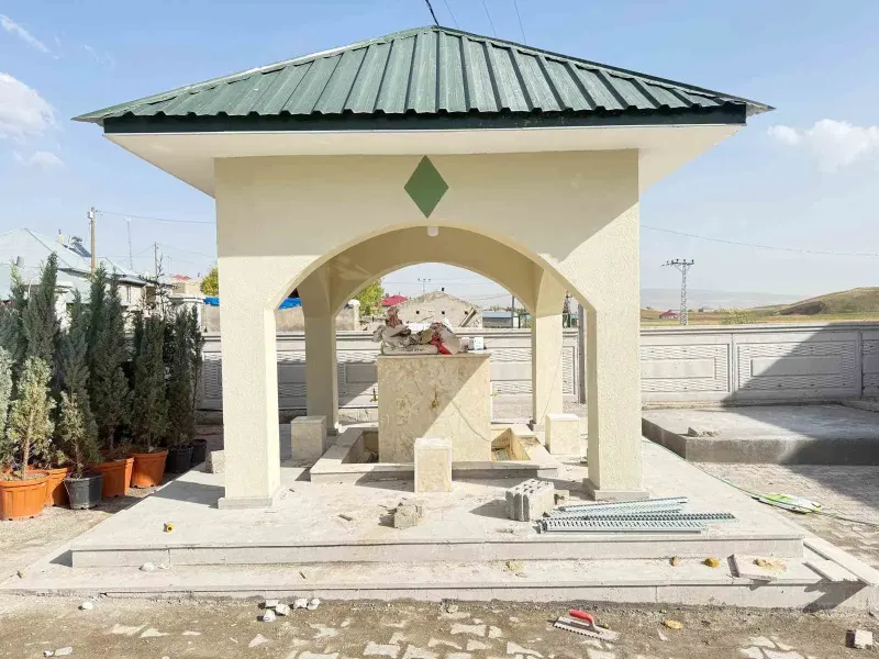 Ağrı Patnos’ta Köy Halkının İmece Usulüyle Yaptığı Külliye Hizmete Girdi