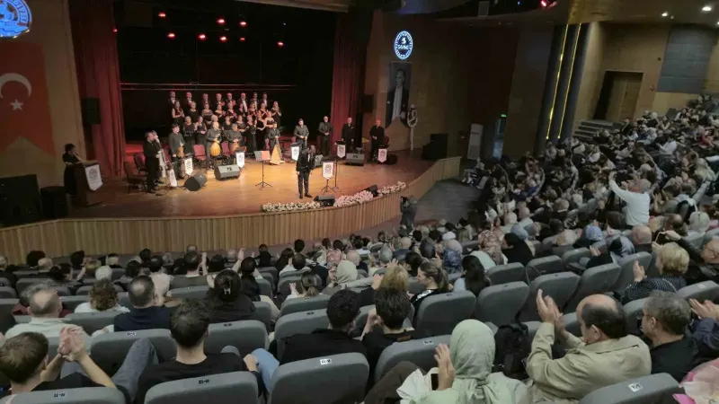 Samsun'da SAYSAD Türk Sanat Müziği Korosu İlk Konserini Verdi