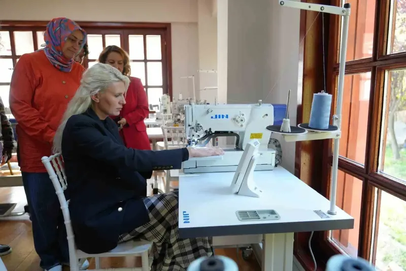 Bilecik Kadın Kooperatifi Yeni Dikiş Makineleriyle Üretimi Artırıyor