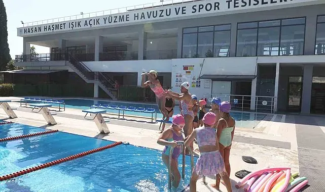 Muğla'da çocuklar yazı havuzda karşılayacak