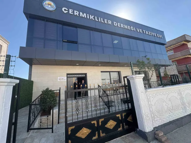 Diyarbakır'da Çermikliler Derneği Ve Yeni Yas Evi Hizmete Açıldı