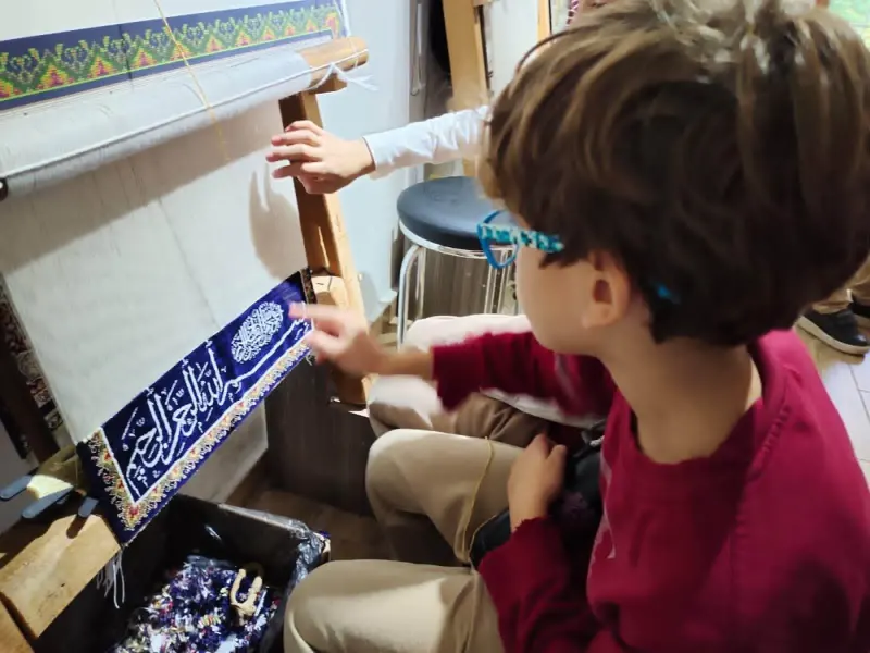 İlkokul Öğrencileri Hereke Halısının Tarihini Yerinde İnceledi