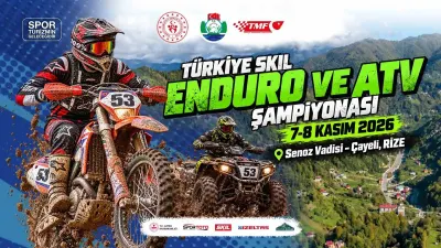 Türkiye Skil Enduro Ve Atv Şampiyonası Rize Çayeli'nde Başlıyor
