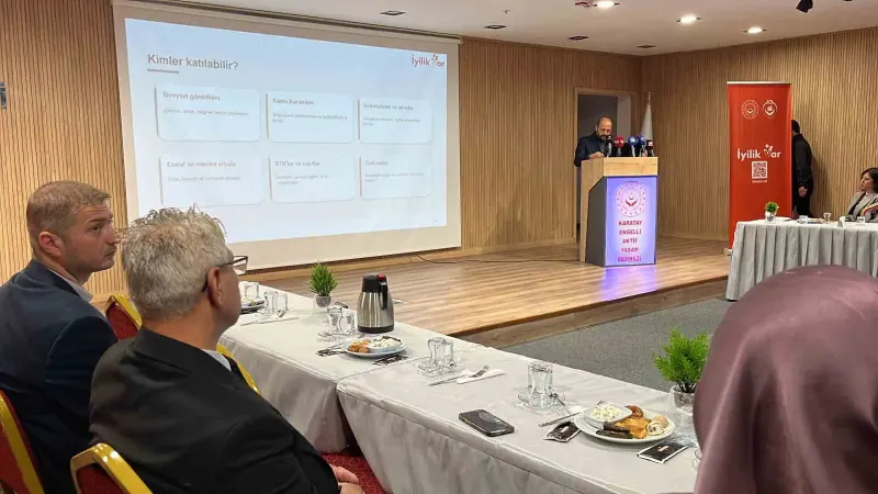 Konya'da 'İyilik Var' Projesinin Tanıtımı Gerçekleştirildi