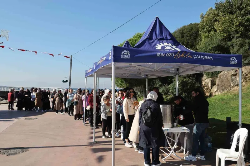 Gebzeli Kadınlar Eskihisar Sahili'nde Düzenlenen Etkinlikte Buluştu