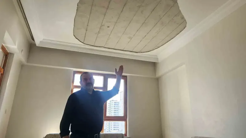 Kayseri’de Evin Tavanı Çökmesi Sonucu Gözünü Kaybeden Kadının Oğlu Konuştu