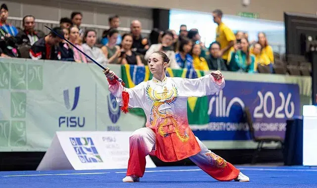 Egeli sporcu Liyne Nisa Akgül'den çifte dünya ikinciliği