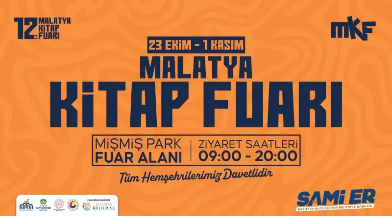 Malatya Kitap Fuarı Kapılarını Ziyaretçilere Açıyor