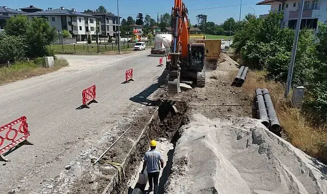 Düzce'de içme suyu şebekesi baştan sona yenileniyor