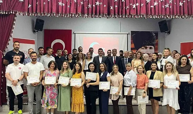 Türkeli'de 42 öğretmene başarı belgesi