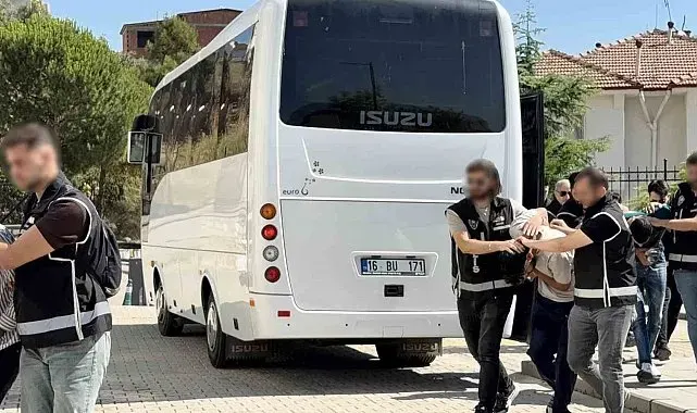Daltonlar'a Orhangazi'de şafak baskını : 9 gözaltı
