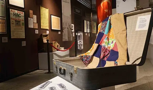 Kutsal topraklara uzanan yolculuğun hatıraları Konya'da sergileniyor
