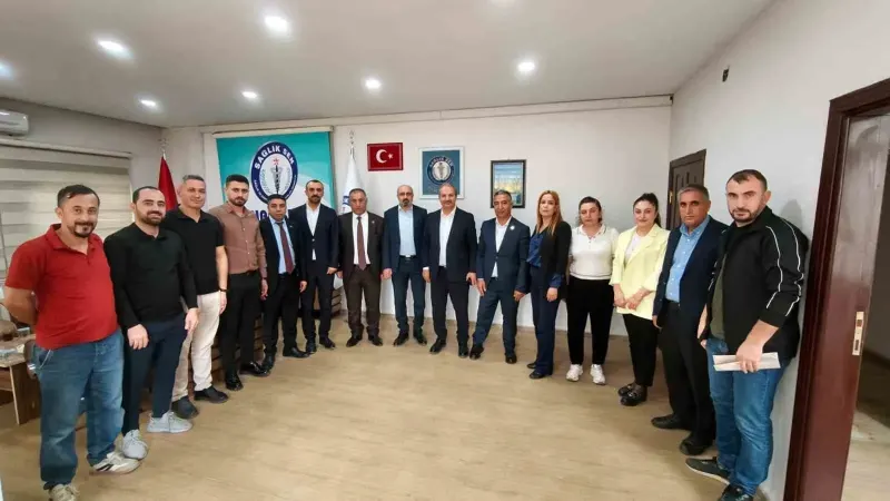 Sağlık-Sen Genel Başkanı Doğan Şırnak'ta Sağlık Çalışanlarının Sorunlarını Dinledi