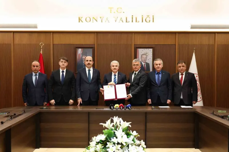 Konya'da Gençleri Sporla Buluşturacak Konyaspor Protokolü İmzalandı