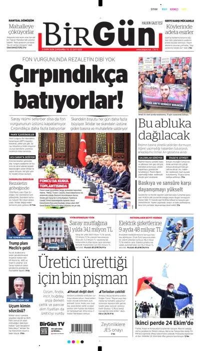 BirGün manşeti