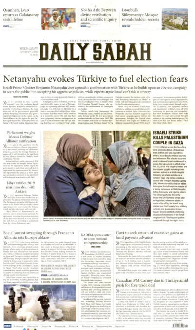 Daily Sabah manşeti