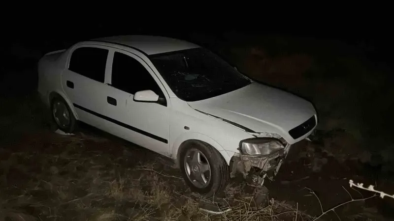 Şanlıurfa Siverek'te Şarampole Devrilen Otomobilde 3 Kişi Yaralandı