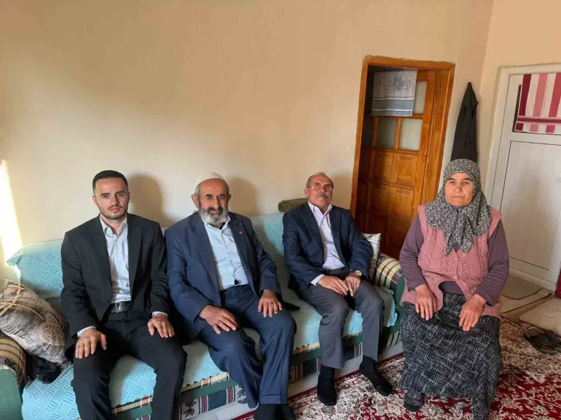MHP Kuluncak Teşkilatından Şehit Ailelerine Vefa Ziyareti