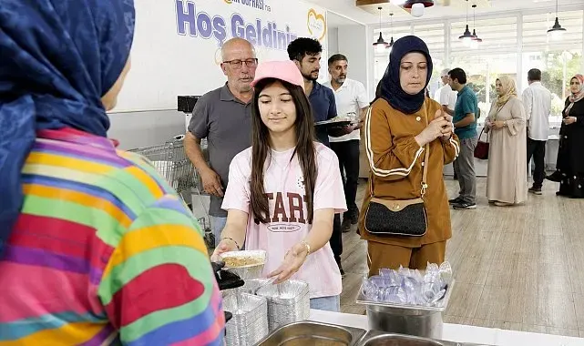Canik'te aşure ikramı