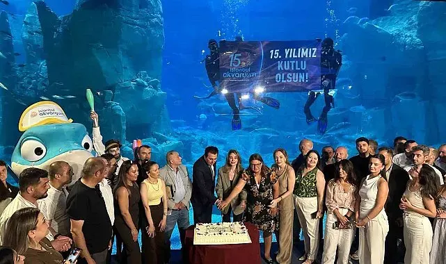 Su altının muhteşem dünyası 15'inci yılında 15 milyondan fazla ziyaretçiyi ağırladı