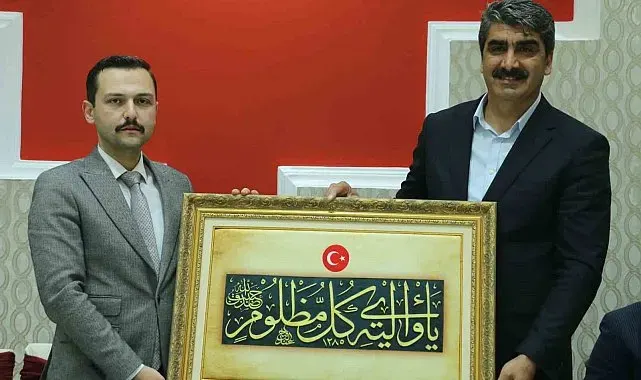 Aşkale Kaymakamı Emre Oğuztürk'e duygu dolu veda