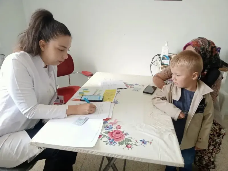 Niğde'de Kırsal Kesimde Yaşayan Vatandaşlara Ücretsiz Sağlık Taraması