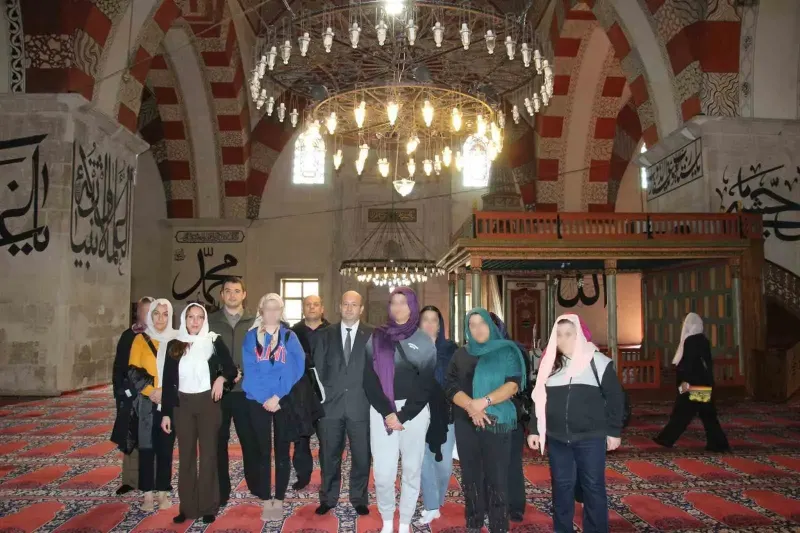 Edirne'de Kadın Yükümlülere Yönelik Tarihi ve Kültürel Gezi Düzenlendi