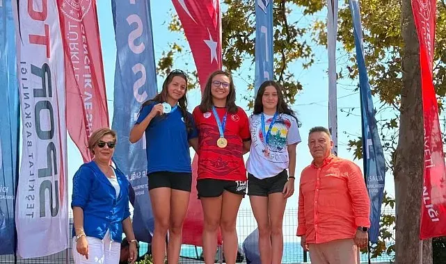 Kırklareli'li sporcu Derin Çelikkanat Türkiye şampiyonu oldu