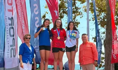 Kırklareli'li sporcu Derin Çelikkanat Türkiye şampiyonu oldu