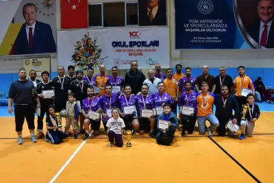 4. Kamu Spor Oyunları Futsal Müsabakaları Heyecanı Sona Erdi