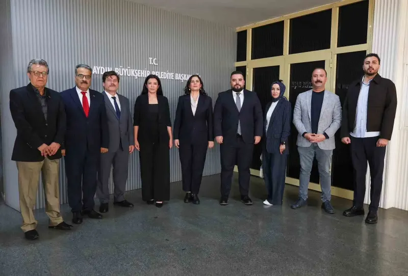 Aydın Büyükşehir Belediye Başkanı Çerçioğlu AGC Heyetini Kabul Etti
