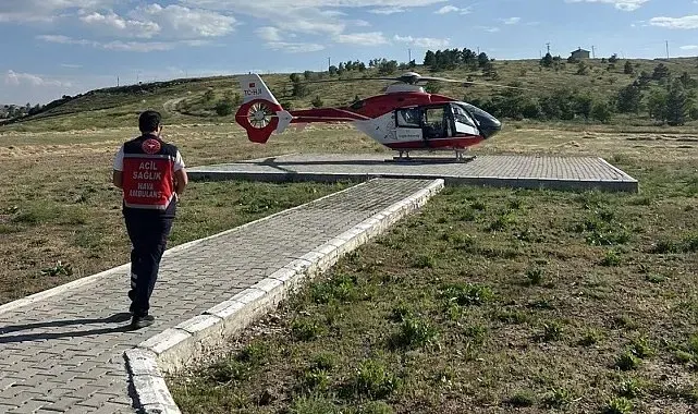 Erciş'ten Van'a bebek için hava ambulansı seferberliği