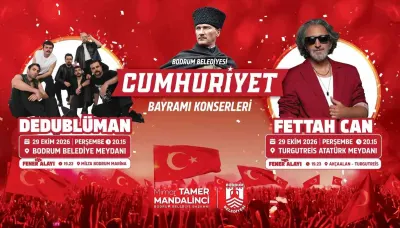 Bodrum'da 29 Ekim Cumhuriyet Bayramı Kutlama Programı Belli Oldu